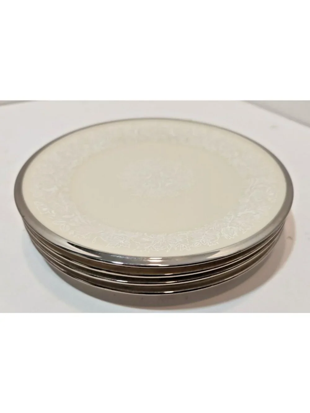 Lenox Moonspun Bread and Butter Plates 6 3/8